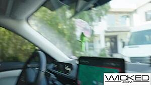 Kenzie Taylor films Vanessa Sky eating pussy.