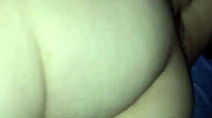 this shy wife's pretty pink pussy and fat ass is so hot in homemade video
