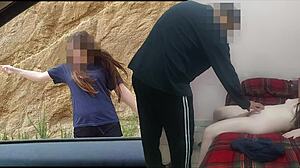 Old man finds poor girl in colony, offers money