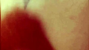 Shaved BBW Pornstar Teases Pussy and Asshole with Big Black Cock