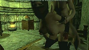 Anri The Seducer Fucked By Raerek In Skyrim