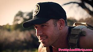 Hey babe, wanna ride this border officer’s cock?