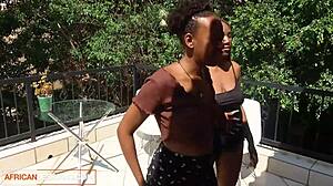 Damn! Black Lesbians Go Crazy Fingering and Licking Juicy Pussies!