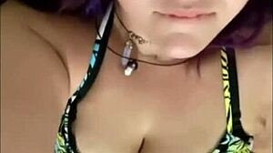 Amber squirting for daddy at work