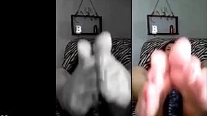 brazilian teen shows delicious feet fetish