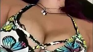 Amber squirting for daddy at work