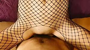 Rough fun in stockings