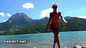 Young beauty Naomi got sperm on her face for her naughtiness