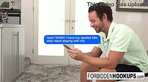 Hot College Girl Bangs Big-Dicked Step-Uncle