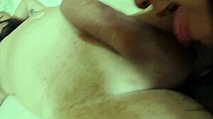 Putting Cock in Hot Brunette's Pussy – Ebony Beauty Takes Monster Cock