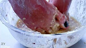 my messy soles are ready to be licked