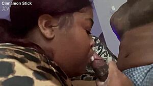 Intense Emotions During Sloppy Blowjob Cum Bust