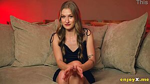 wild blonde devours cock in hd hardcore. her hairy pussy drips with jizz after intense muff diving.