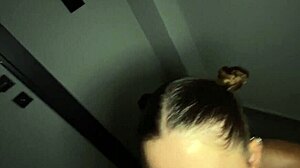 Stepsister allowed me to use her mouth and pussy