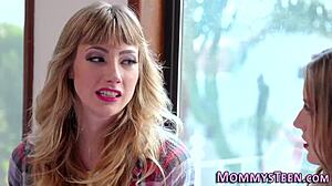 Teen tribbing milf for first time.