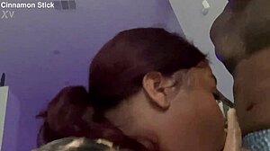 Intense Emotions During Sloppy Blowjob Cum Bust