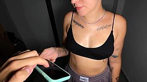 Stepsister allowed me to use her mouth and pussy