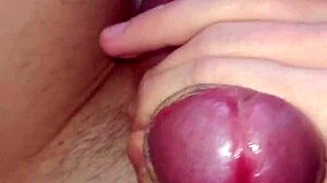 showing my big cock with piercing holes