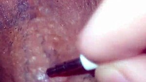 showing my big cock with piercing holes