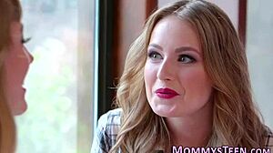 Teen tribbing milf for first time.