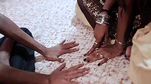 Indian teacher gives intimate lesson to student