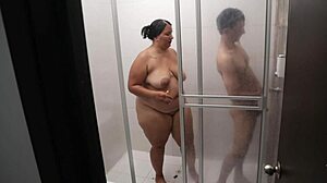 Perverted Cousin Shaves Lover In Bathroom