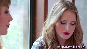 Teen tribbing milf for first time.