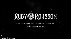 Forever owned by Ruby Rousson - Ruby Rousson's ownership fetish shines in this title
