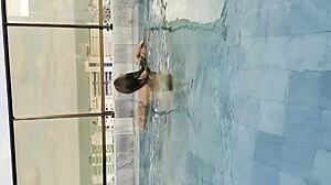 Busty Blonde Trains, Masturbates, Blows Boyfriend - Elis Nebsniak