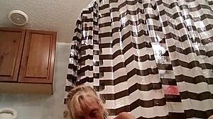 sassy girl fucks herself with big dildo