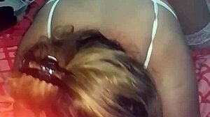 Front Cell Phone Recording Of Fucking Sexy Blonde In Lingerie!