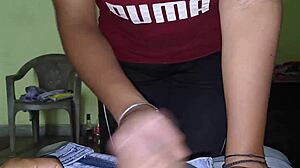 Damn! Indian Horny Girl Sucks Teacher's Dick with Deep Throat Madness!