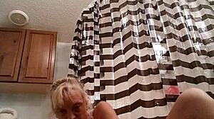 sassy girl fucks herself with big dildo