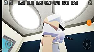 futa girl dominates cow in wild encounter part 2.