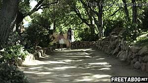 Mature Lesbian Milf Seduces Curious Blonde Teen with Juicy Pussy Licking