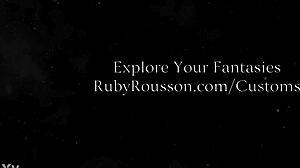 Goddess Ruby Rousson Owns Slave In Femdom Domination