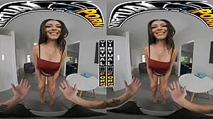 virtual porn - cassie del isla gives filthy rich a french anatomy lesson