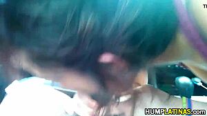 Beautiful Latin milf girl knows how to make a good blowjob