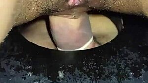 Hey, I banged hard at gloryhole while hubby filmed!