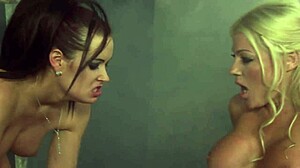 Rough Lesbian Uses Strapon for Intense Orgasm