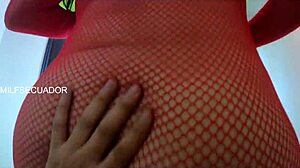 BBW Mother-In-Law Gives Sloppy Blowjob To Stepson