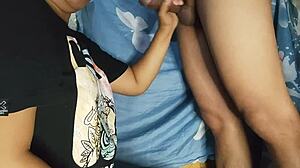 Damn! I got seduced by my handsome nephew for wild sex part 1!