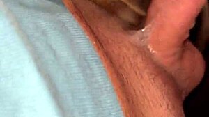 Blowing bubbles while being deep throat fucked