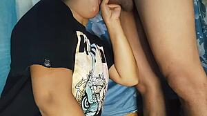 Damn! I got seduced by my handsome nephew for wild sex part 1!