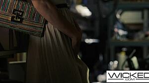 Voyeur Babe Joins Couple's Fuck!