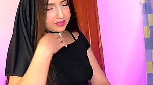A stunning curvy woman cares for me