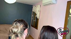 'Join our hot threesome,' joy and anita say.