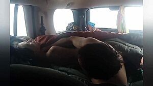 steamy car sex in walmart parking lot today