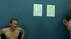 Naughty mom Cindy Behr hires office guy for fun