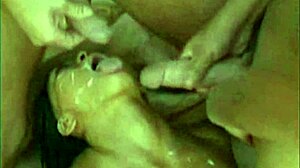 kitty yung shines in vintage anal action with black cock compilation
